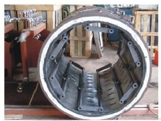 Machine de coulée de transformateurs à sec avec moules pour isolation électrique 0