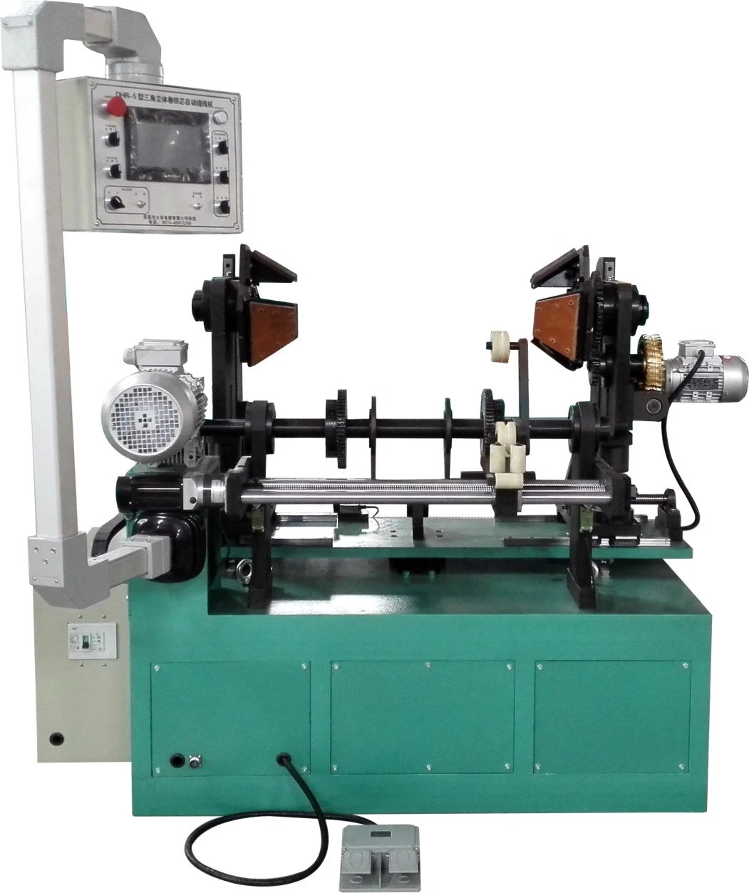 Machine de remontage horizontale pour transformateur à bobine 600 mm 5