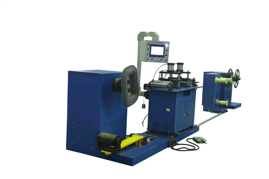 Machine de remontage horizontale pour transformateur à bobine 600 mm 6