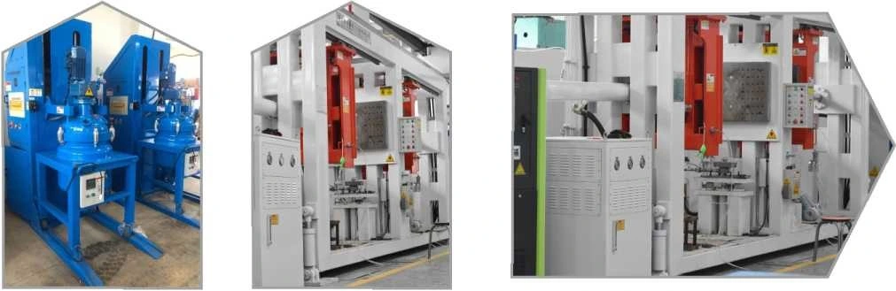 Appareil d'injection de mélange sous vide pour servo Hapg Clamping Machine 2,5 kW 1